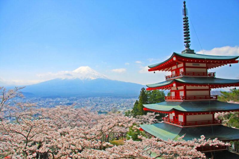 Fujimien Hotel Fujikawaguchiko Bagian luar foto